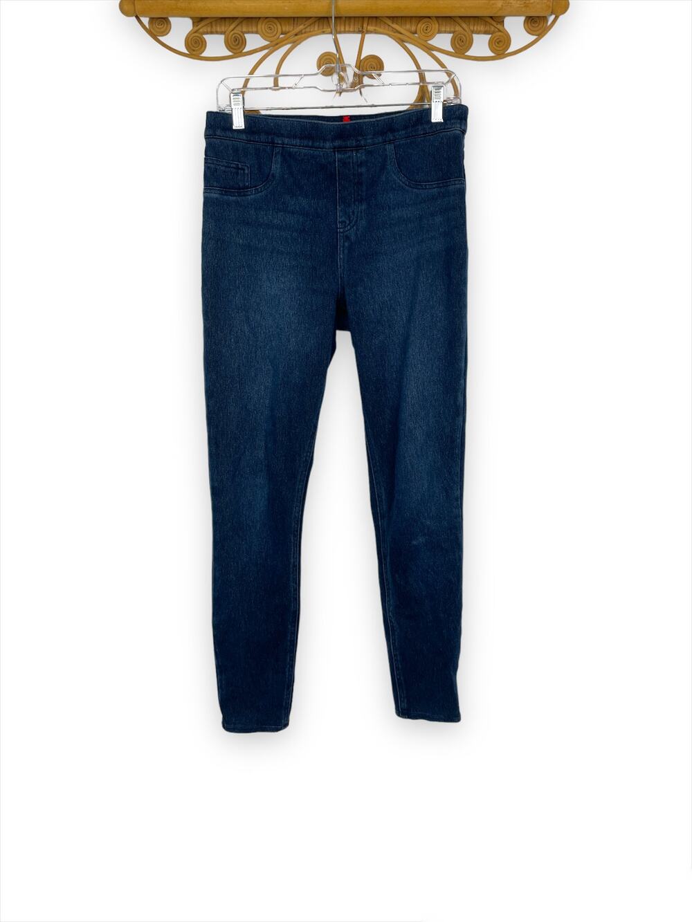 Spanx jean-ish ankle leggings medium wash M